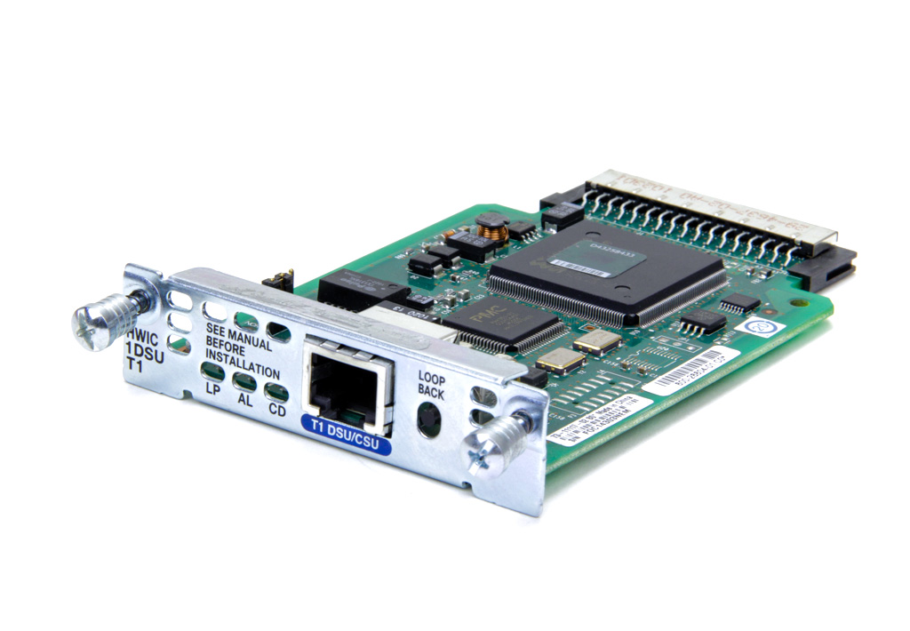 Cisco HWIC 1DSU T1 front3