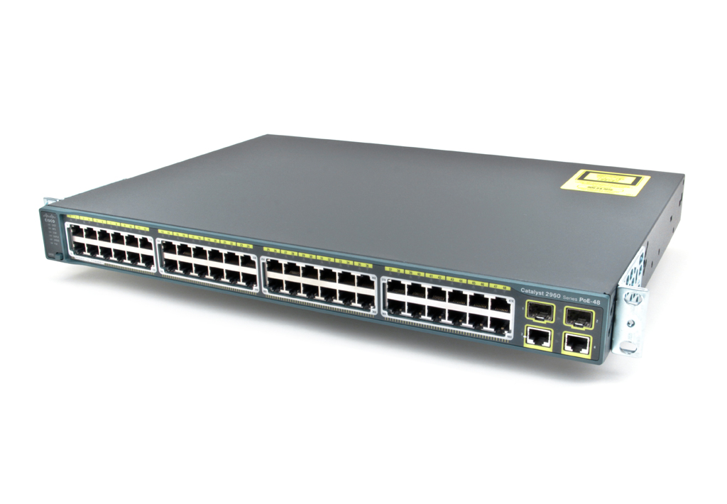 Cisco WS C2960 48PST L front3.8735be6339b033b07708e4156a28f80d